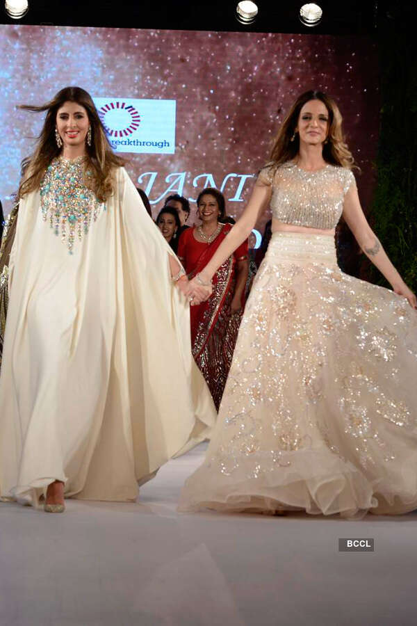 Celebs walk the ramp
