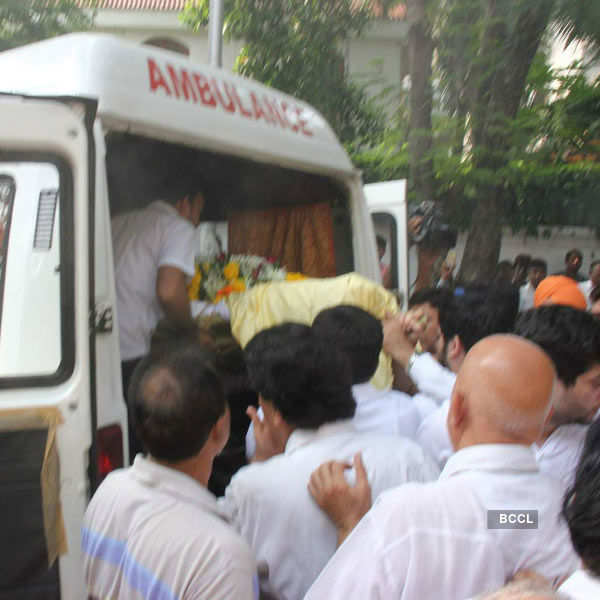 Ajit Deol's funeral