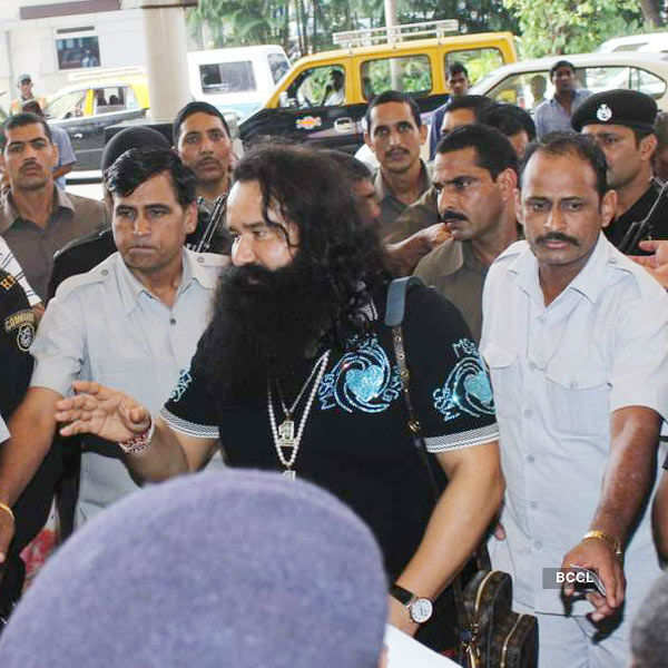 Photos of celebrities at airport