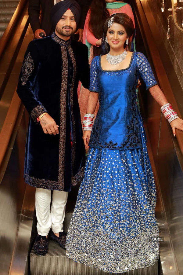Harbhajan, Geeta’s wedding reception