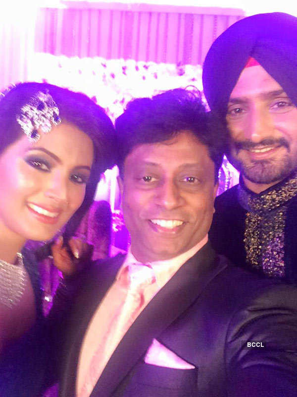 Harbhajan, Geeta’s wedding reception