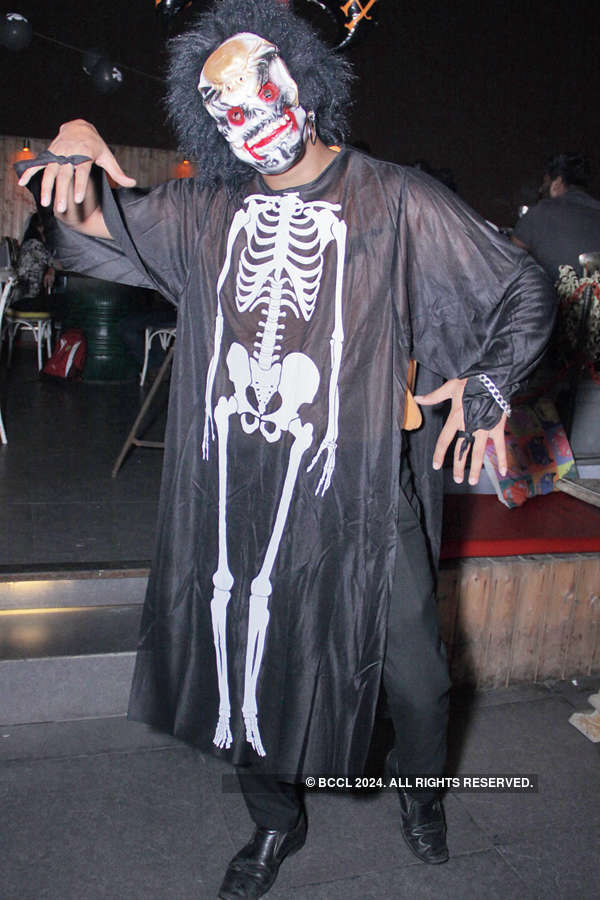 Delhiites enjoy Halloween party
