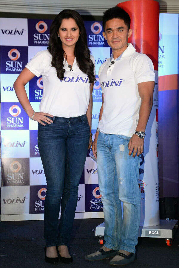 Sania, Sunil turn brand ambassadors