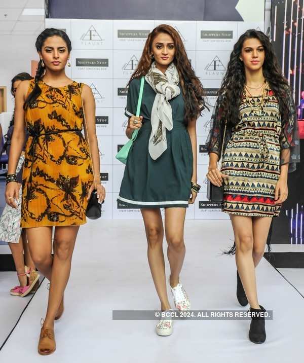Beauty queens attend the launch of Femina FLAUNT's A/W 15 collection