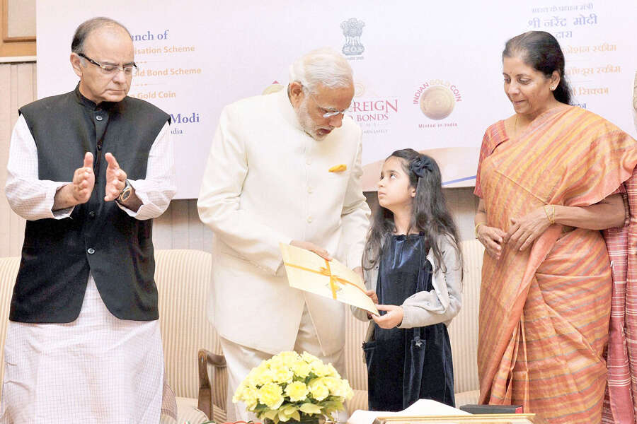 Modi launches gold monetization scheme