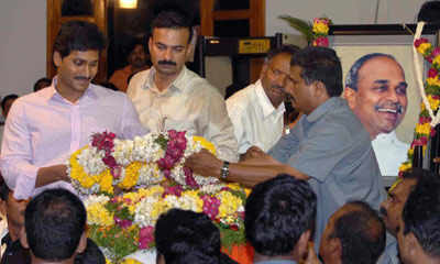 Funeral of Rajasekhara Reddy