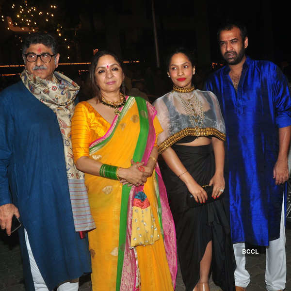 Celebs @ Big B’s Diwali party