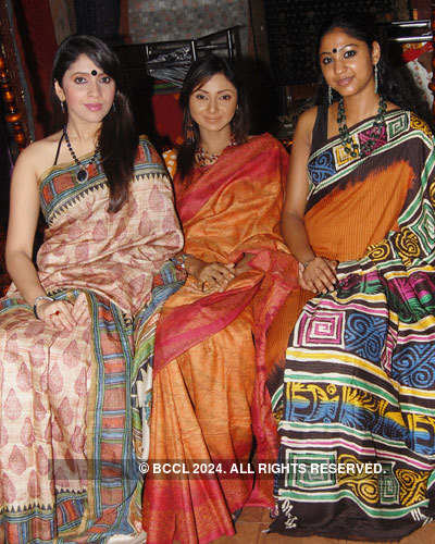 Unveiling of Saree collections