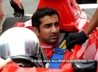 Gautam drives FF car