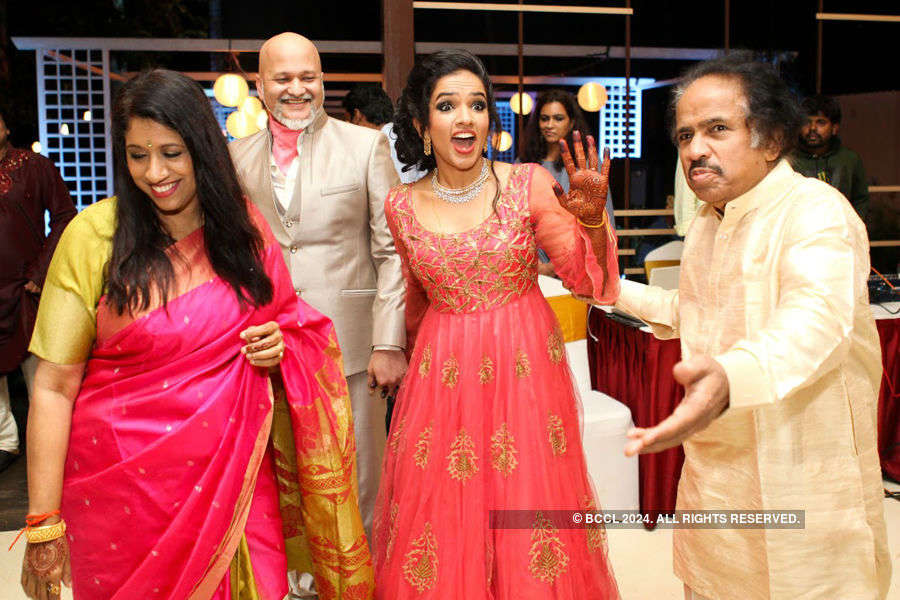 Bindu, Sanjeev’s wedding reception