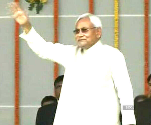 Nitish takes oath as CM