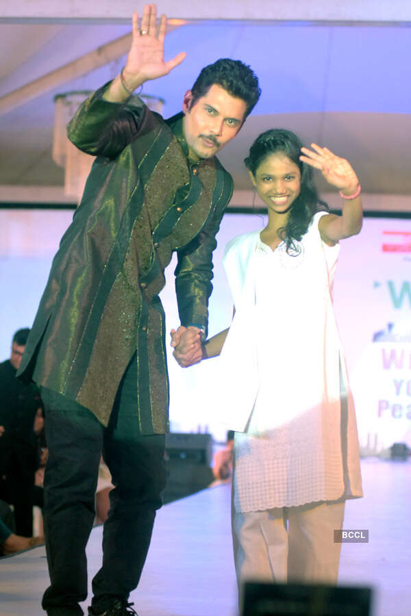 Celebs walk the ramp