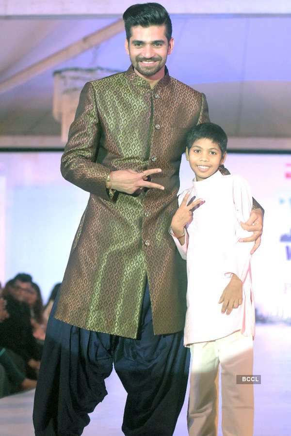 Celebs walk the ramp