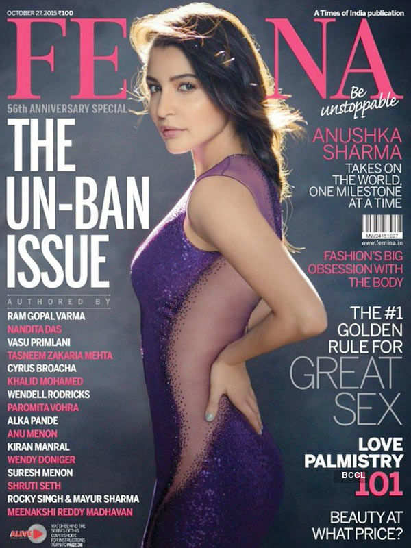 B'wood stars on magazine covers