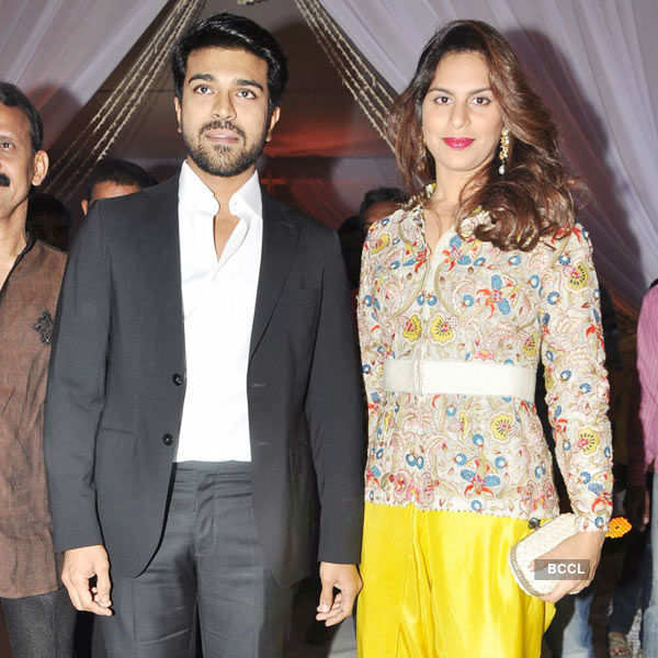 Ram Charan Teja And Upasana Arrive For The Wedding Reception Of
