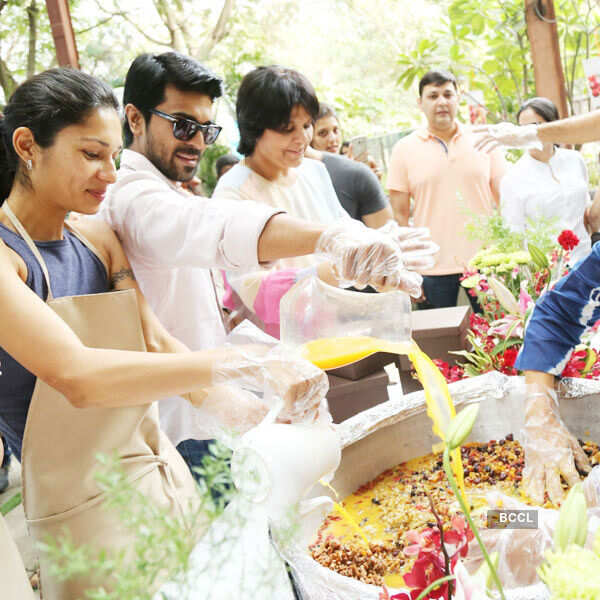 Ram Charan @ Vegan Healthy Menu launch