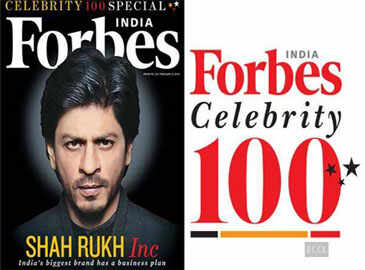 Shah Rukh Khan tops '2015 Forbes India Celebrity 100' list