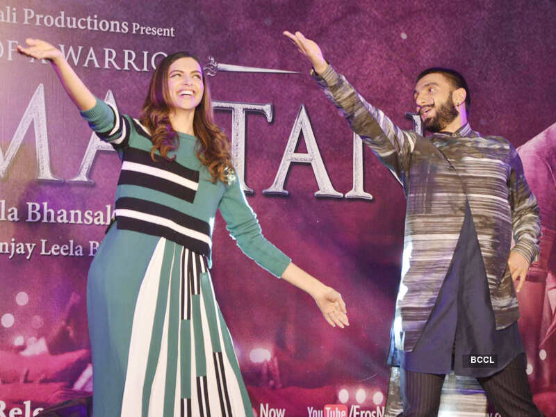 Deepika, Ranveer promote Bajirao Mastani