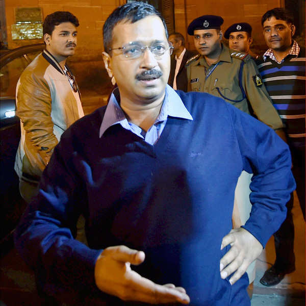 Delhi CM says office raided, accuses Modi