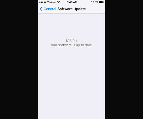 Check for software updates, and update your phone if necessary