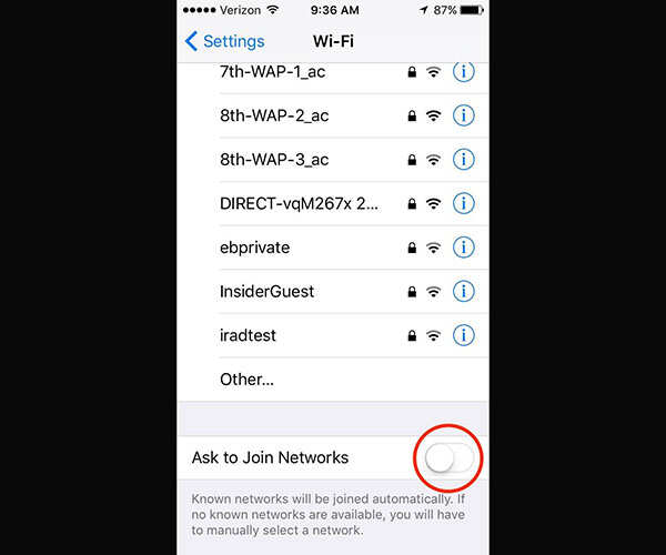 Avoid setting your phone to automatic