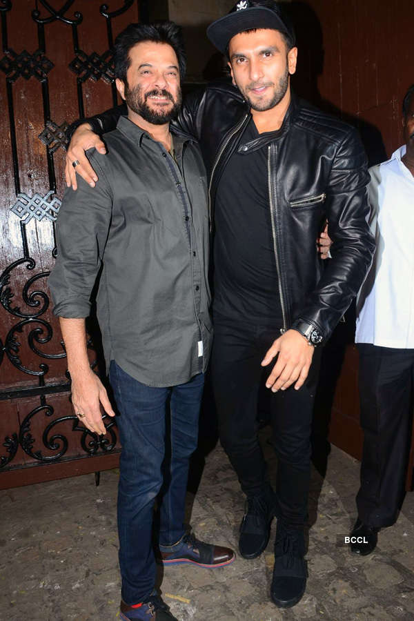 Celebs at Anil Kapoor's b'day party