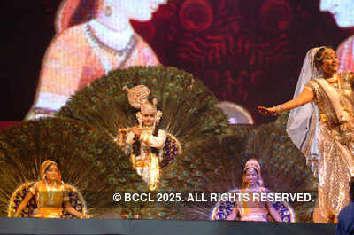 Vibrant Navratri function