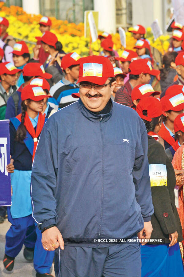 Walkathon in the city