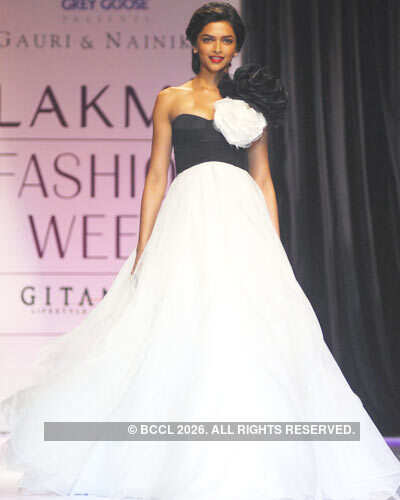Deepika on ramp
