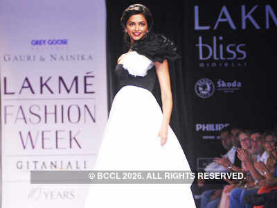 Deepika on ramp