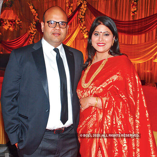 Aindra and Neeti&rsquo;s wedding reception