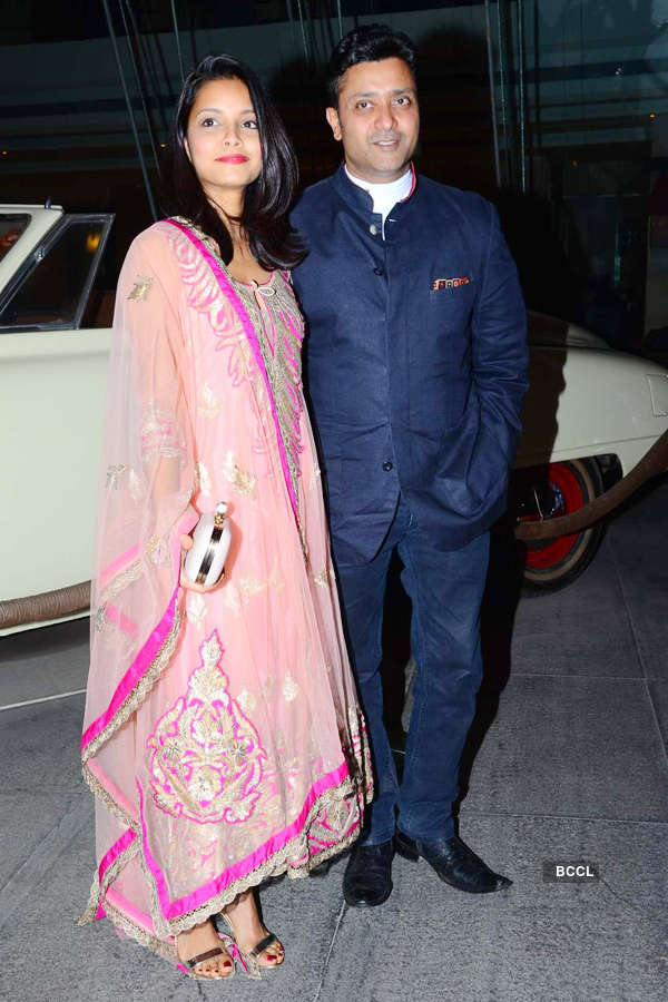 Kabir Bedi, Parveen Dusanj's wedding reception