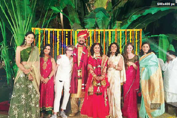 Kabir Bedi's wedding celebrations