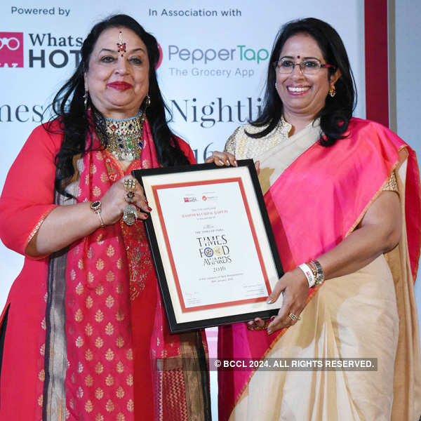 Times Food Guide Awards '16 - Jaipur: Winners