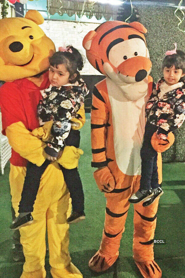 Aadhya and Aanya b&rsquo;day party