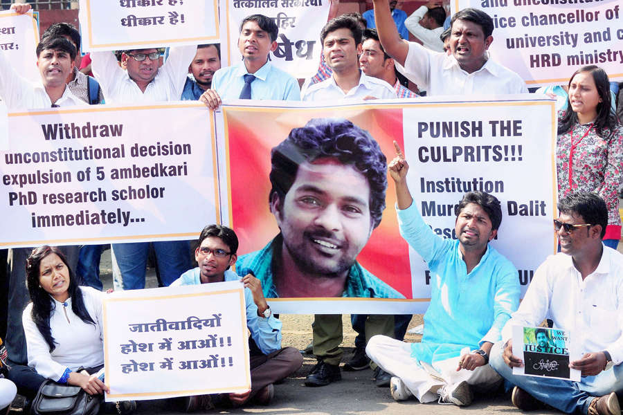 University of Hyderabad boils over suicide