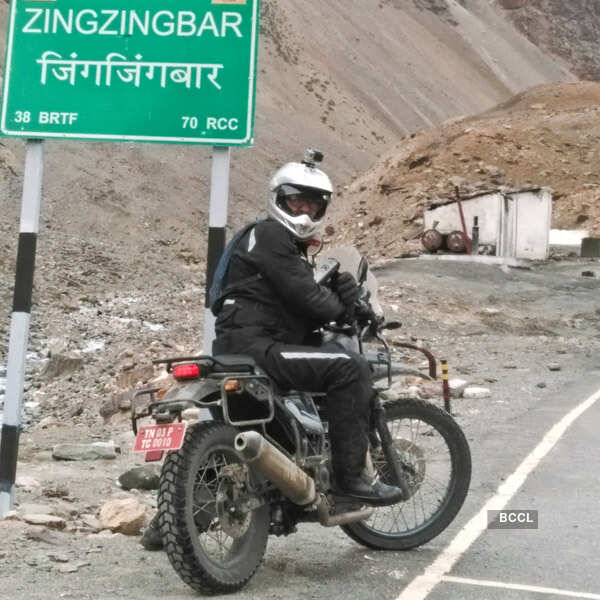 Conquering Himalayas on Royal Enfield Himalayan