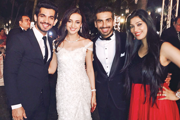 Sanaya and Mohit's beach wedding