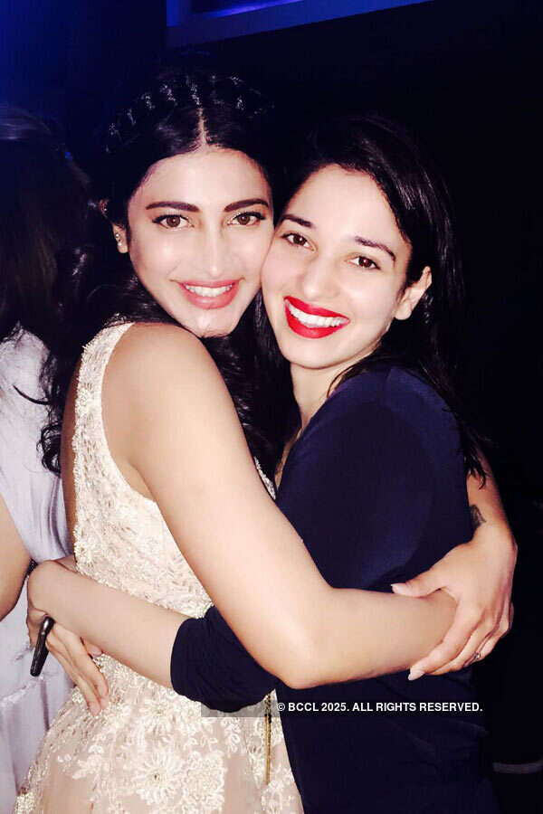 Shruti Haasan&rsquo;s b&rsquo;day celebration