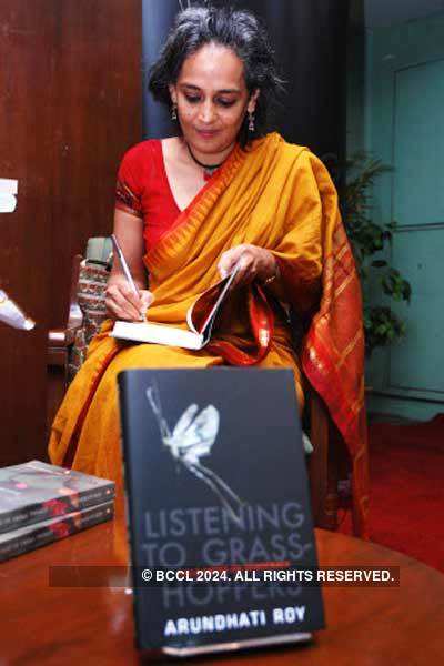 Arundhati Roy's book launch