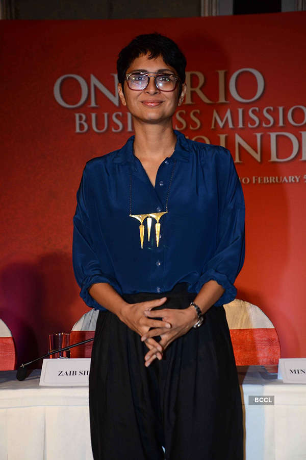 Ranveer & Kiran Rao at MOU signing