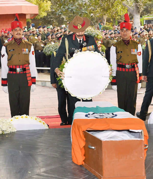 Nation pays tribute to Hanumanthappa