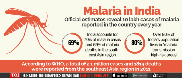 malaria travel to india