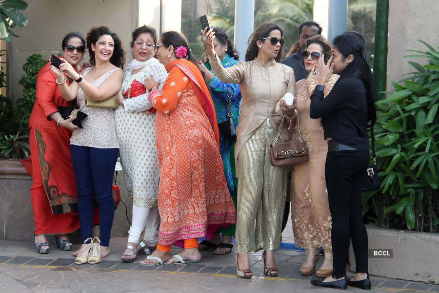 Celebs @ Arpita's baby shower