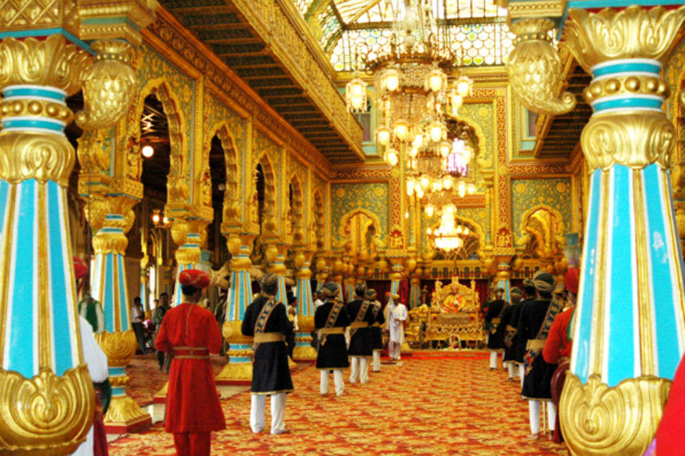 Golden Throne And Durbar Hall Mysore Get The Detail Of Golden Throne