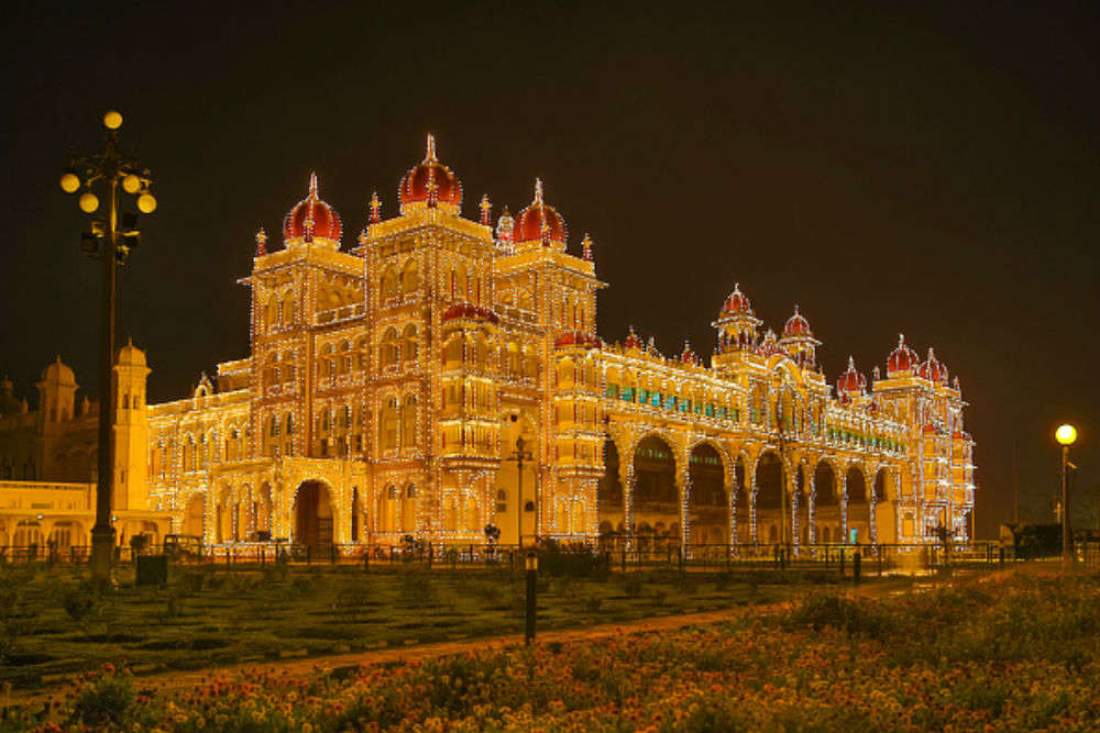 Palace illumination - Mysore: Get the Detail of Palace ...