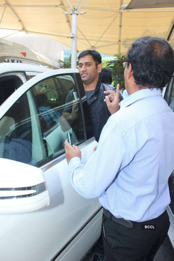 Photos of celebrities at airport