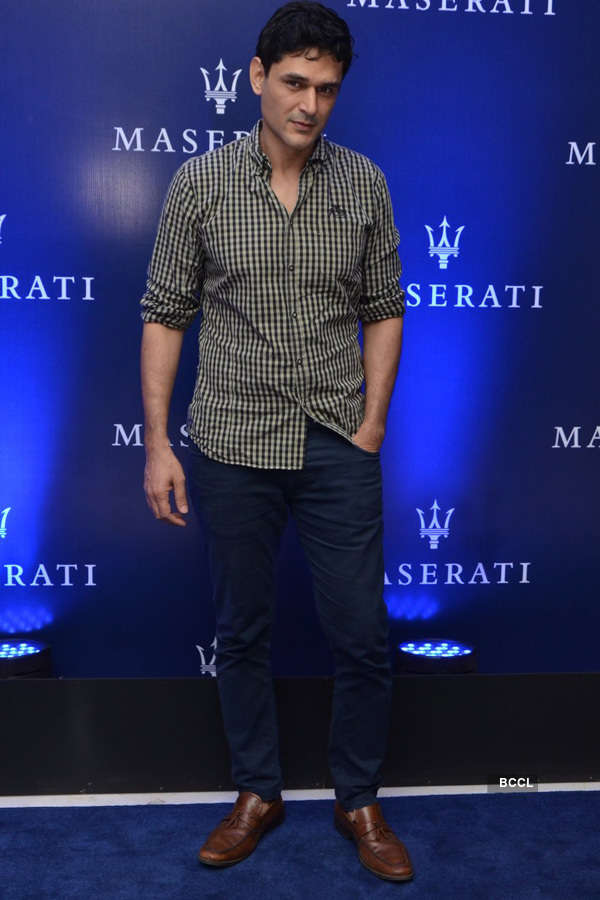 Celebs @ Maserati showroom launch