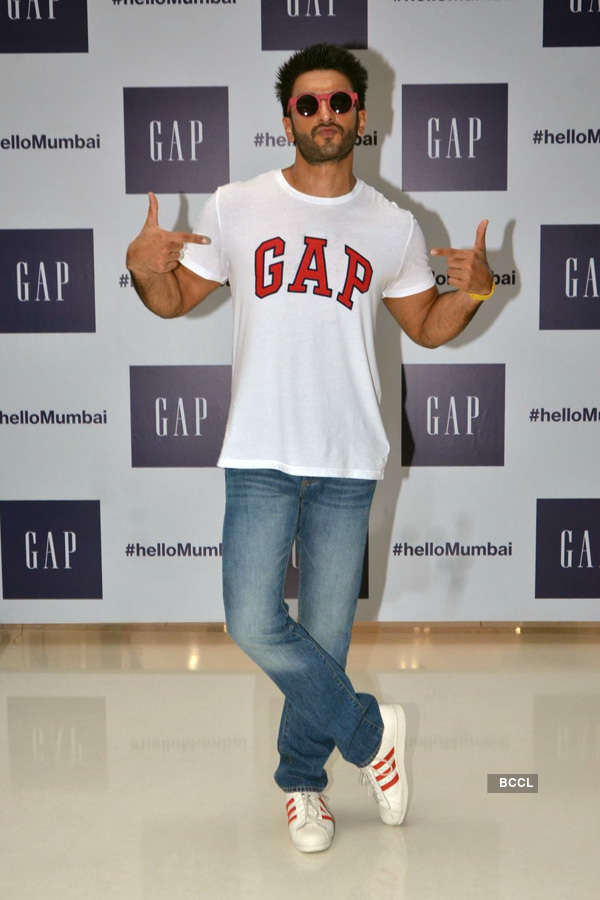Ranveer Singh launches GAP store