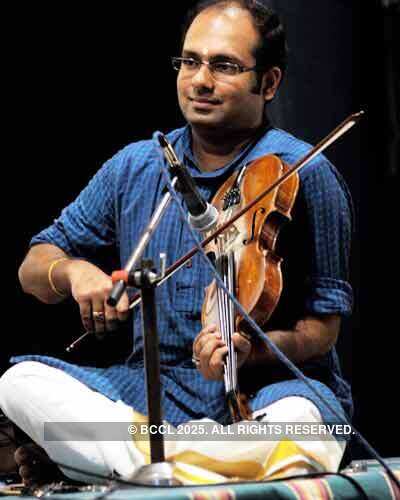 V.V.S Murari playing Violin